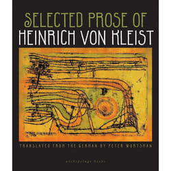 ISBN Selected Prose of Heinrich von Kleist livre classiques Anglais