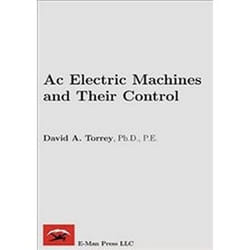 ISBN AC Electric Machines And Their Control livre Anglais Couverture rigide