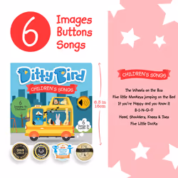 Ditty Bird 001 livre Musique Anglais Couverture rigide