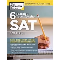 ISBN 6 Practice Tests for the SAT, 2017 Edition, Education, Anglais, 544 pages