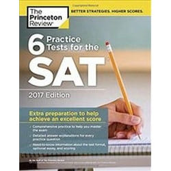 ISBN 6 Practice Tests for the SAT, 2017 Edition livre Education Anglais 544 pages
