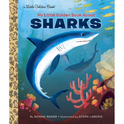 ISBN My Little Golden Book About Sharks, Anglais, Couverture rigide, 24 pages