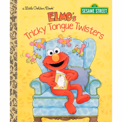 ISBN Elmo’s Tricky Tongue Twisters (Sesame Street), Anglais, Couverture rigide, 24 pages
