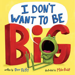 ISBN I Don’t Want to Be Big Couverture rigide