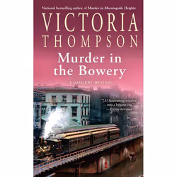 ISBN Murder in the Bowery, Fiction, Anglais, Édition de poche, 352 pages