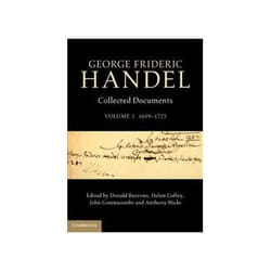 ISBN George Frideric Handel: Collected Documents: Volume 1 livre Musique Anglais Couverture rigide