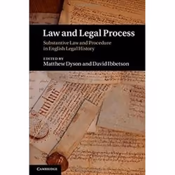 ISBN Law and Legal Process : Substantive Law and Procedure in English Legal History, histoire, Anglais, Couverture rigide, 36 ...