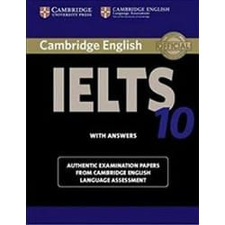 ISBN Cambridge IELTS 10 Student's Book with Answers: Authentic Examination Papers from Cambridge English livre Education Anglais