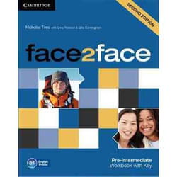 Face2face - pre-intermediate - workbook with key (édition 2016)