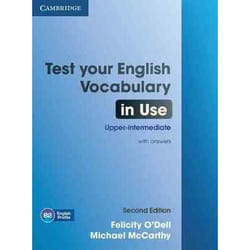 Test Your English Vocabulary in Use Upperintermediate Book with Answers by Michael University of Nottingham McCarthy