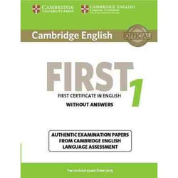 Cambridge English First 1 for Revised Exam from 2015 Students Book without Answers