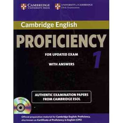 Cambridge English Proficiency 1 for Updated Exam Selfstudy Pack Students Book with Answers and Audio CDs 2 by Cambridge ESOL