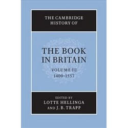 ISBN Cambridge History of the Book in Britain : Volume 3, 1400-1557 livre histoire Anglais