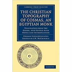 ISBN Christian Topography Of Cosmas, An Egyptian Monk, histoire, Anglais