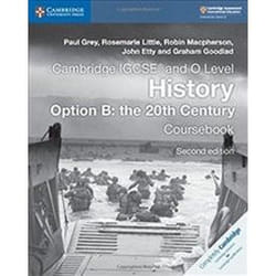 ISBN Cambridge IGCSE® and O Level History Option B: the 20th Century Coursebook (Cambridge International livre histoire Anglais