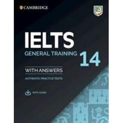 ISBN Cambridge IELTS 14 : General Training Student's Book with Answers with Audio livre Education Anglais