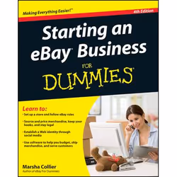 ISBN Starting an eBay Business For Dummies, 4th Edition, Anglais, Livre broché, 384 pages