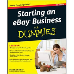 ISBN Starting an eBay Business For Dummies, 4th Edition