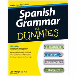 ISBN Spanish Grammar For Dummies, Anglais, Livre broché, 384 pages