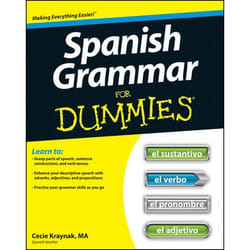 ISBN Spanish Grammar For Dummies