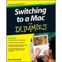 Wiley Switching to a Mac For Dummies, Mac OS X Lion Edition livre & manuel de logiciels