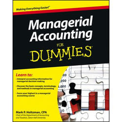 ISBN Managerial Accounting For Dummies