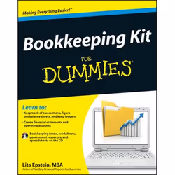 ISBN Bookkeeping Kit For Dummies, Anglais, Livre broché, 432 pages