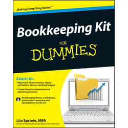 ISBN Bookkeeping Kit For Dummies