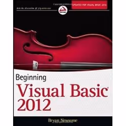 ISBN Beginning Visual Basic 2012, Education, Anglais, 744 pages