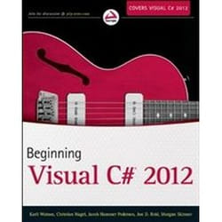 ISBN Beginning Visual C# 2012 : Programming livre Education Anglais