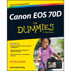 ISBN Canon EOS 70D For Dummies, Anglais, Livre broché, 384 pages