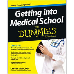 ISBN Getting into Medical School For Dummies