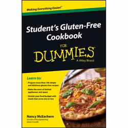 ISBN Student's Gluten-Free Cookbook For Dummies, Anglais, Livre broché, 368 pages