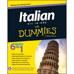 ISBN Italian All-in-One For Dummies, Anglais, Livre broché, 672 pages
