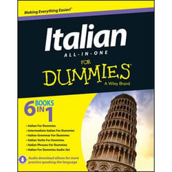 ISBN Italian All-in-One For Dummies