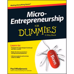 ISBN Micro-Entrepreneurship For Dummies, Anglais, Livre broché, 384 pages