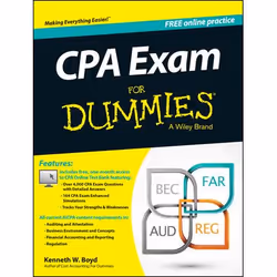 ISBN CPA Exam For Dummies, Anglais, Livre broché, 288 pages