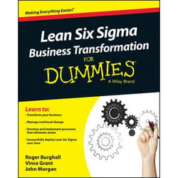 ISBN Lean Six Sigma Business Transformation For Dummies