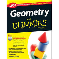 ISBN Geometry: 1,001 Practice Problems For Dummies (+ Free Online Practice)
