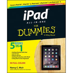ISBN iPad All-in-One For Dummies, 7th Edition