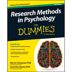 ISBN Research Methods in Psychology For Dummies, Anglais, Livre broché, 352 pages