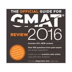 ISBN Official Guide for GMAT Review 2016 with Online Question Bank and Exclusive Video, Éducatif, Anglais, Livre broché, 840  ...