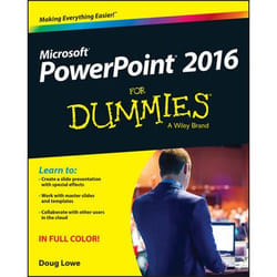 ISBN PowerPoint 2016 For Dummies