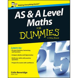 ISBN AS and A Level Maths For Dummies