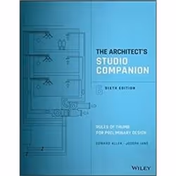 ISBN Architect's Studio Companion : Rules of Thumb for Preliminary Design, Anglais, 512 pages
