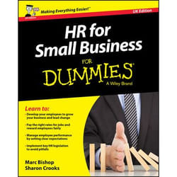 ISBN HR for Small Business For Dummies - UK, UK Edition