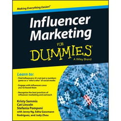 ISBN Influencer Marketing For Dummies