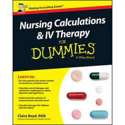 ISBN Nursing Calculations and IV Therapy For Dummies - UK, UK Edition