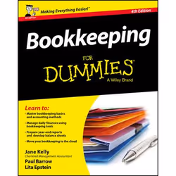 ISBN Bookkeeping For Dummies, 4th UK Edition, Anglais, Livre broché, 360 pages
