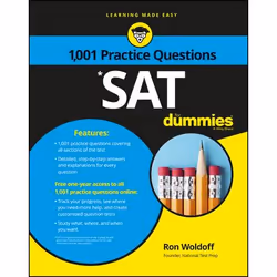 ISBN 1,001 SAT Practice Problems For Dummies, Anglais, Livre broché, 384 pages